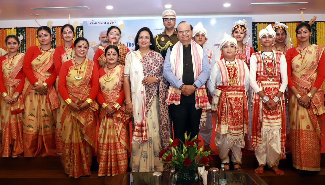 Hon’ble Lt. Governor celebrated the Foundation Day of two jewels of Northeast India — Nagaland and Assam, with their…