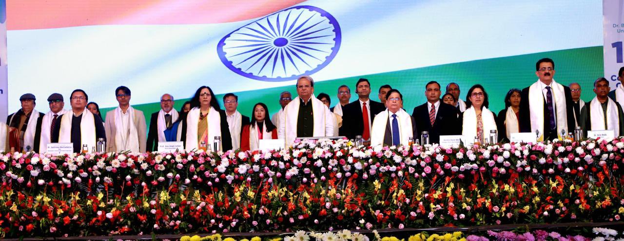 Hon’ble Lt. Governor presided over the 13th Convocation of Dr. B.R Ambedkar University.