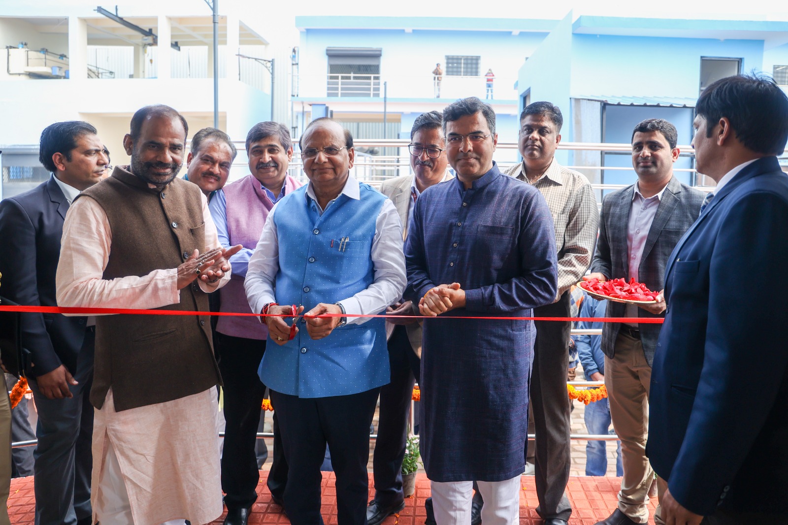 Hon’ble Lt. Governor inaugurated 4 cascading fountains of 12 Feet each with surrounding green areas at the intersection…