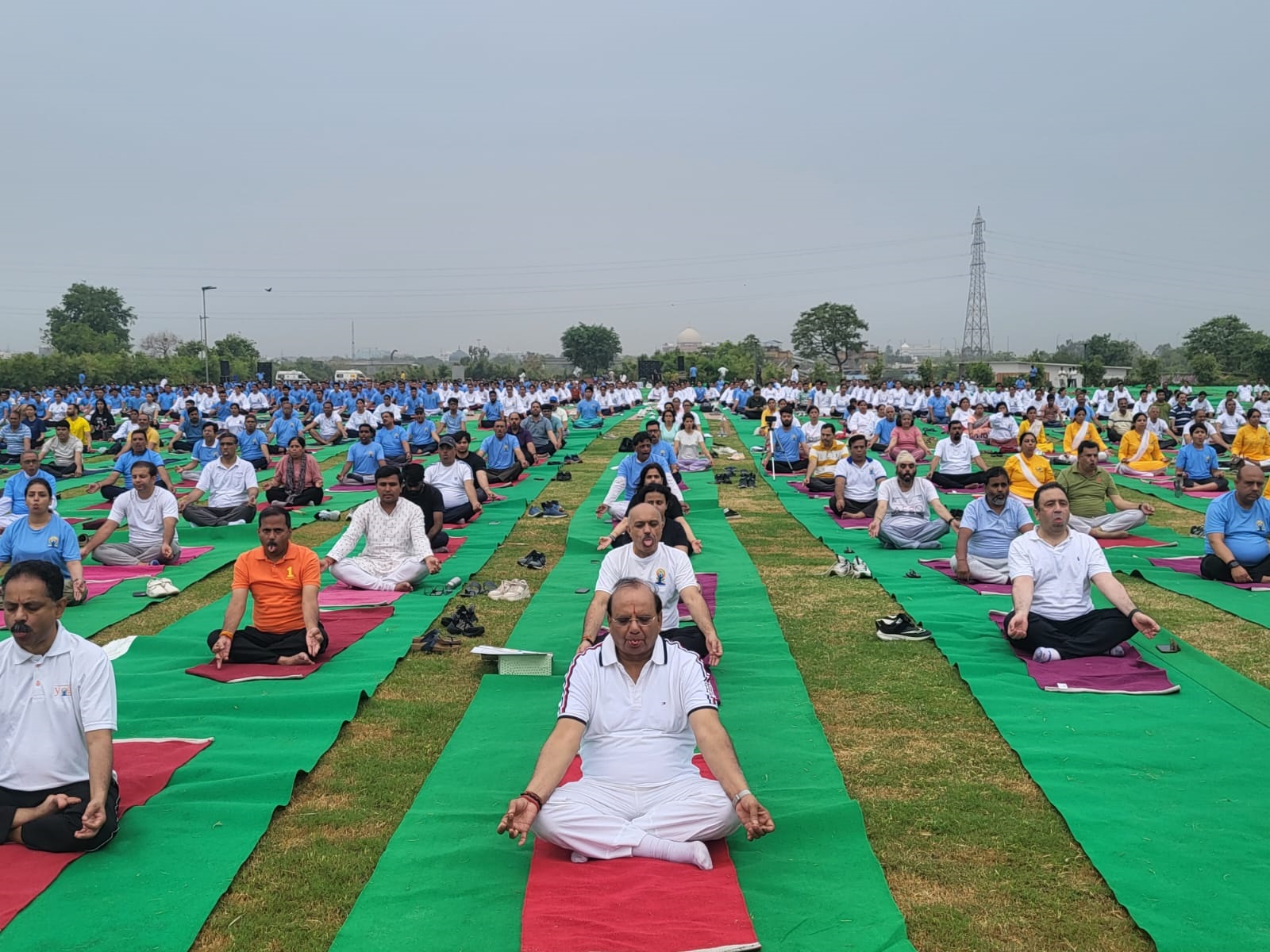 On the occasion of 10th International Yoga Day, Hon’ble Lt. Governor participated in yoga exercises with the people of…