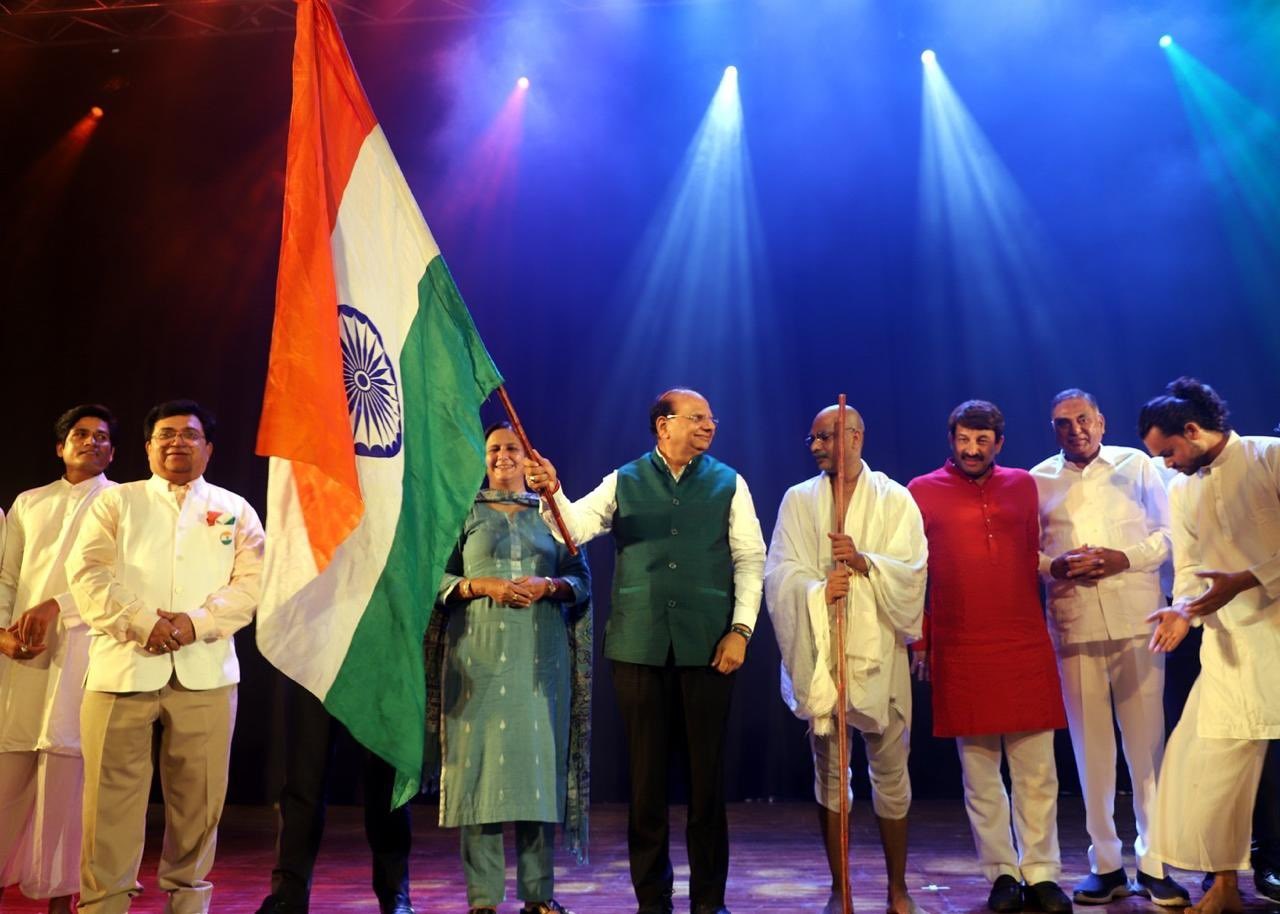 Hon’ble Lt. Governor led Tiranga Yatra at Dwarka & Connaught Place, with Hon'ble Union Minister Shri  Harsh…