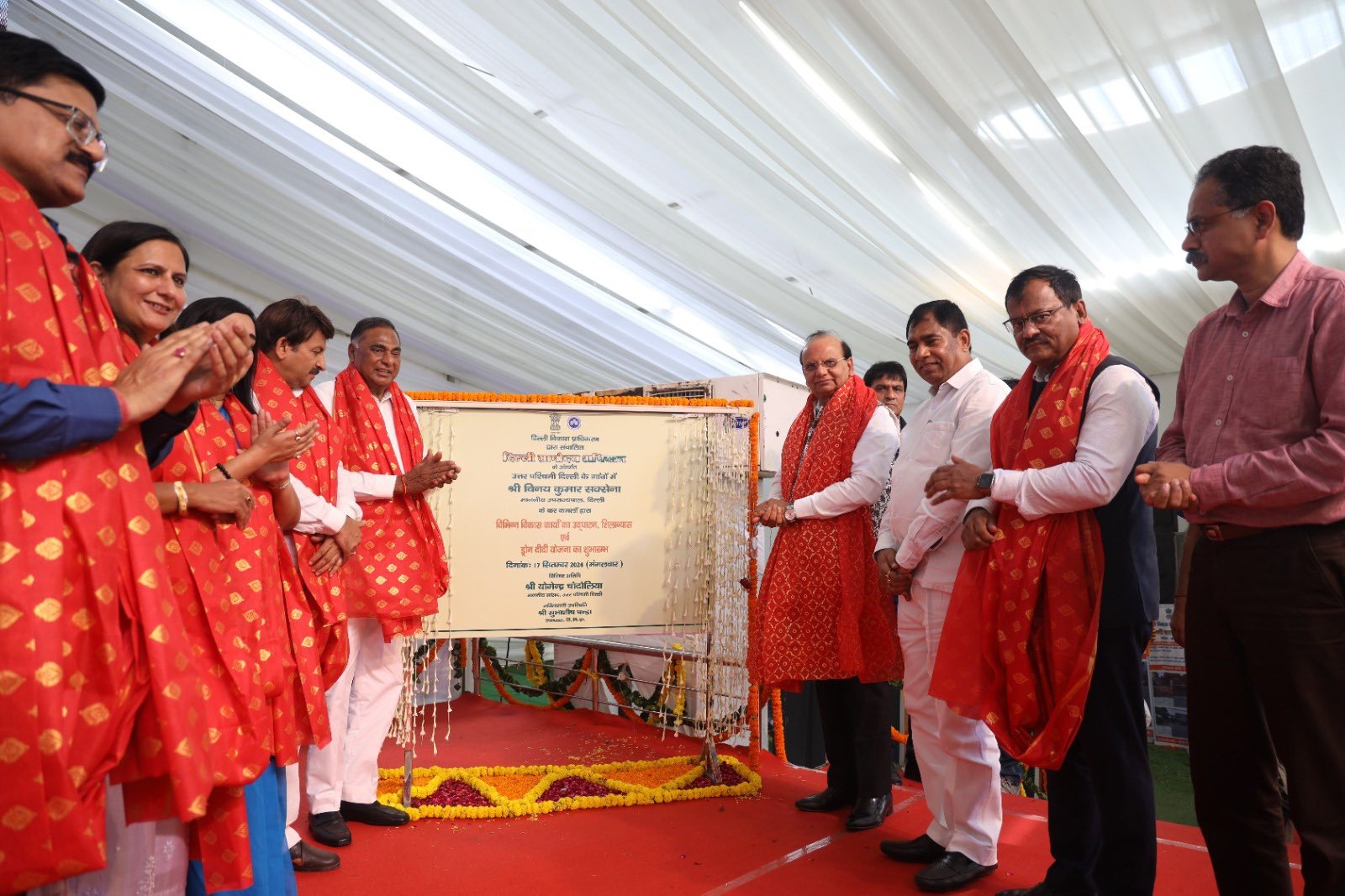 Hon’ble Lt. Governor laid the foundation stone for 41 new projects and inaugurated 7 projects in 18 villages of North-…
