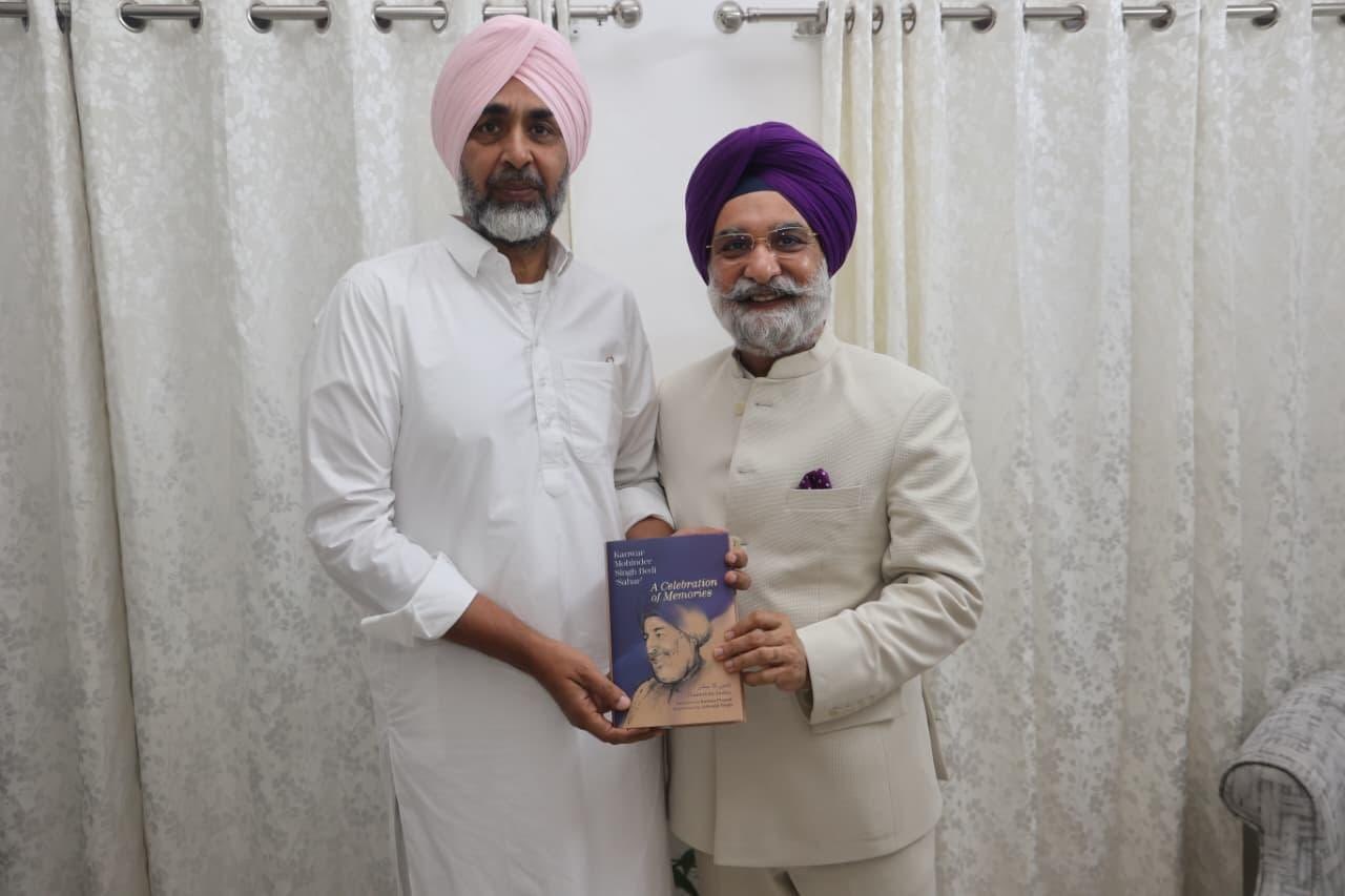 Former Finance Minister of Punjab and Senior leader Sardar Manpreet Singh Badal called on Hon’ble Lt. Governor.