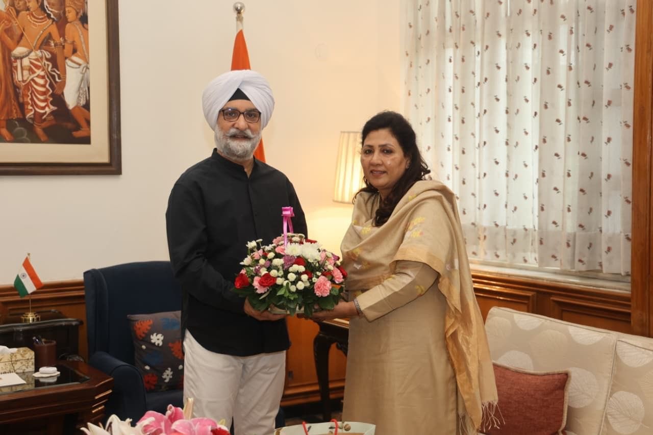 Ms. Shikha Rai, MLA called on Hon’ble Lt. Governor.
