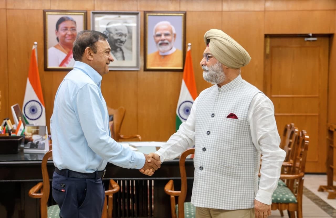 Shri Sandeep Bindra, Managing Director, Moets, called on Hon’ble Lt. Governor.