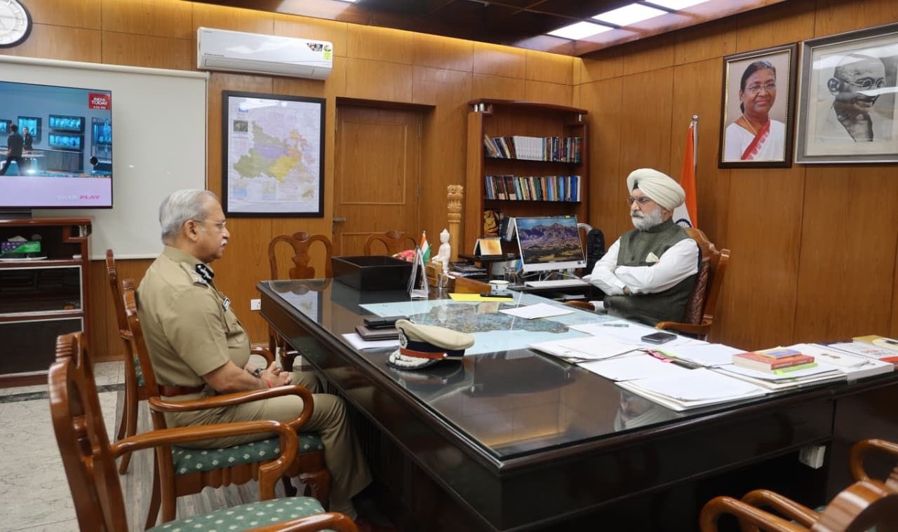 Commissioner of Police, Delhi called on Hon’ble Lt. Governor.