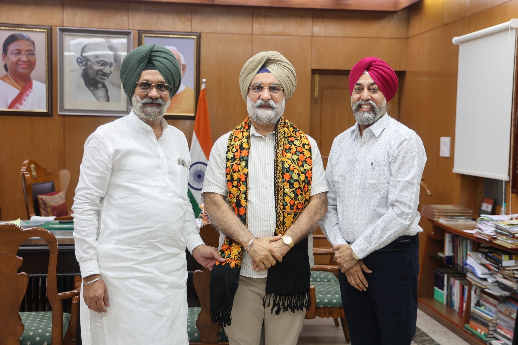 General Secretary of the Delhi Sikh Gurdwara Management Committee, Sardar Jagdip Singh Kahlon and his team called on…