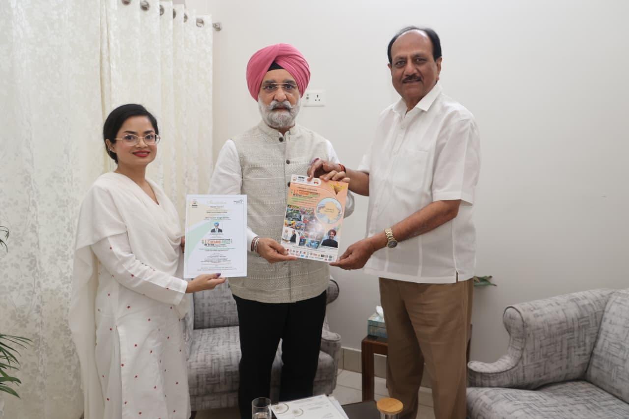 Shri Rajnish Goenka, Founder Chairman, MSME Development Forum, called on Hon’ble Lt. Governor.