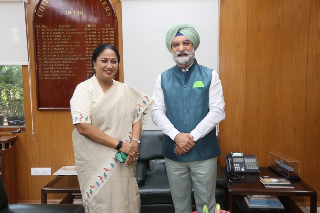 Hon’ble Chief Minister Smt. Rekha Gupta called on Hon’ble Lt. Governor.