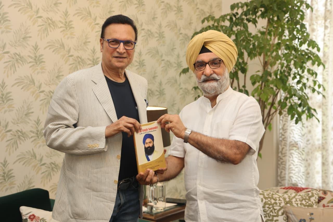 Renowned journalist Shri Rajat Sharma met Hon’ble Lt. Governor.