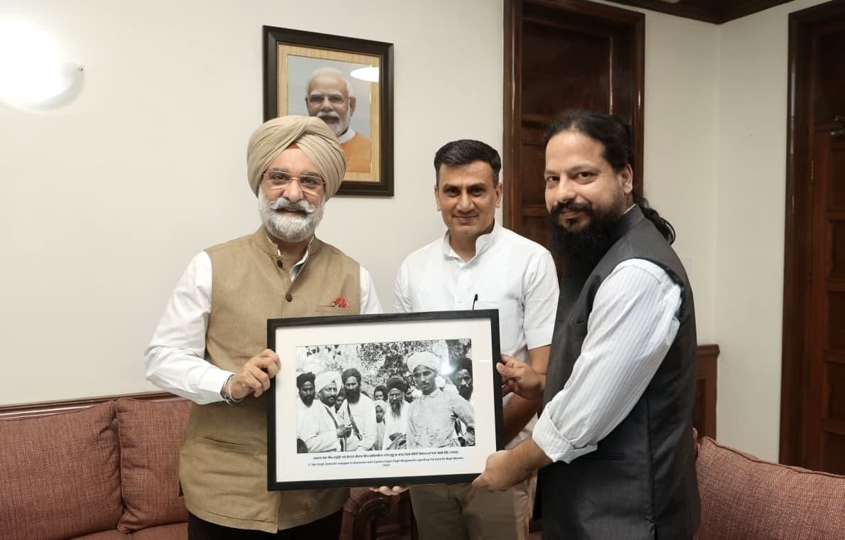 Dr. Ramanand Nand, Director, Center of Policy Research & Governance (CPRG), along with Shri Yuvraj Malik, Director…