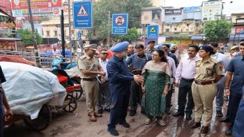 Hon’ble Lt. Governor inspected civic and sanitation upkeep across MCD’s Old Delhi Zone.