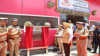 Hon’ble Lt. Governor inaugurated a dedicated Women Police Station alongside Commissioner of Police and senior officers of Delhi Police.