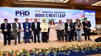 Hon’ble Lt. Governor addressed the 121st Annual Session of PHD Chamber of Commerce and Industry.