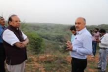 Honourable Lt. Governor visited the Bhatti Mines on 31st May 2022 along with officers.
