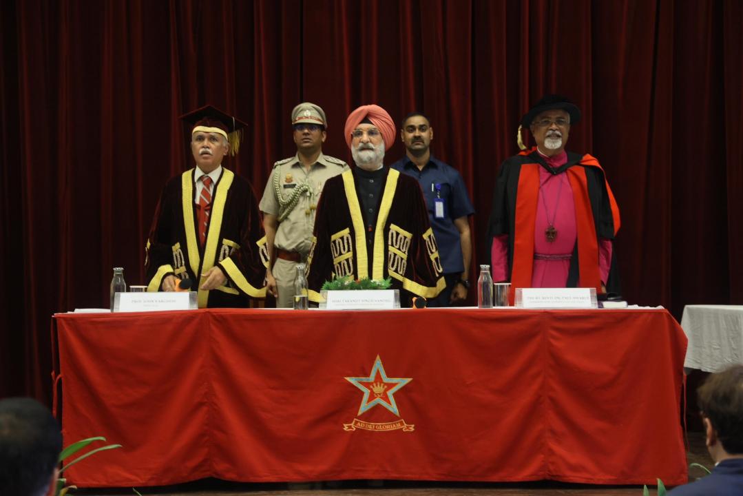 सेंट स्टीफंस कॉलेज में वार्षिक विदाई समारोह में माननीय उपराज्यपाल।