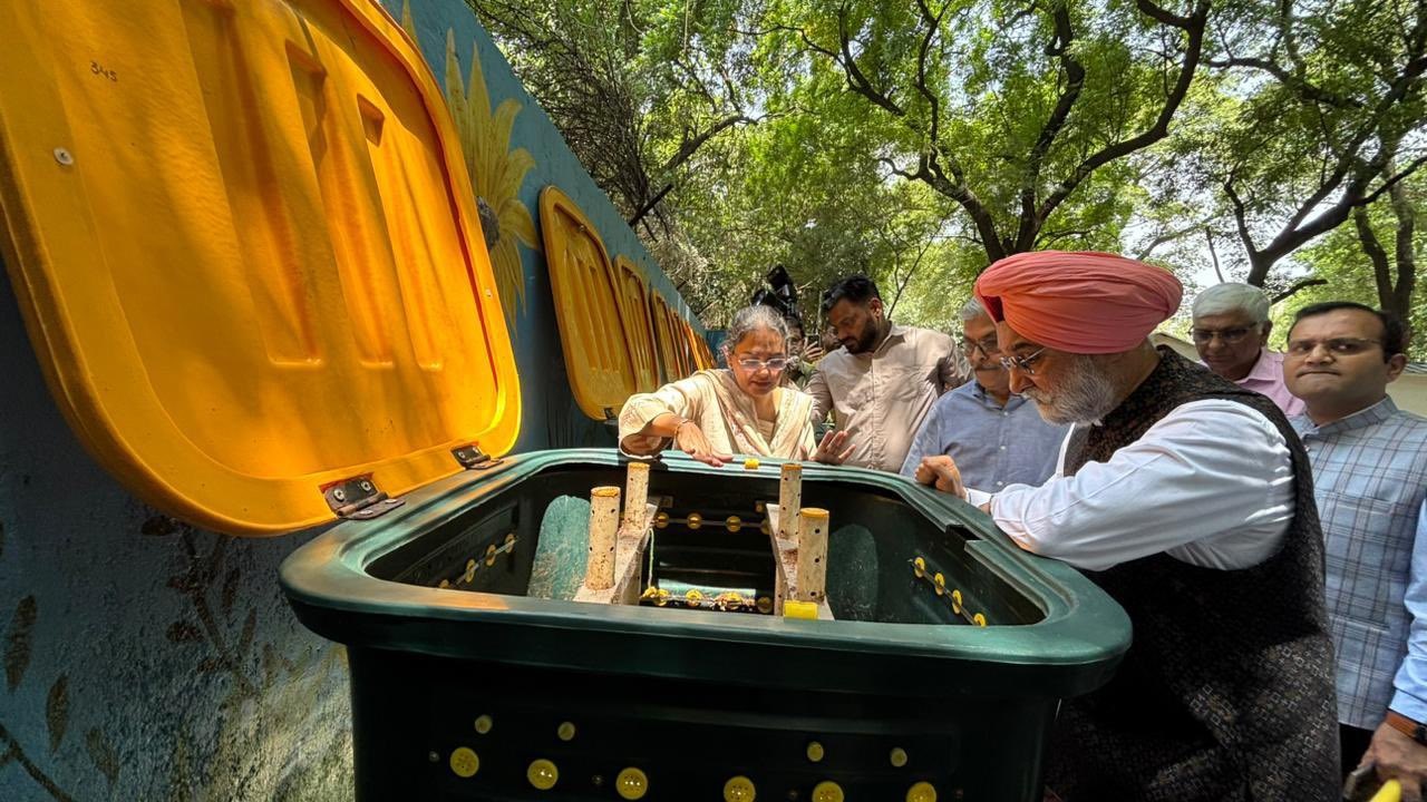 Hon’ble Lt. Governor visited Navjeevan Vihar, an inspiring model of a ‘Zero Waste Colony’ in the capital.