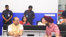 Honourable Lt. Governor visited the NDMC Integrated Command & Control Centre (ICCC) on 09th June, 2022.