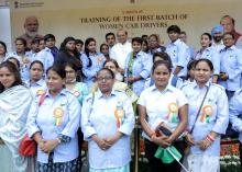 Hon'ble Lt. Governor launched the Driving Skill Training of Women Cab Drivers across the Capital On the #…