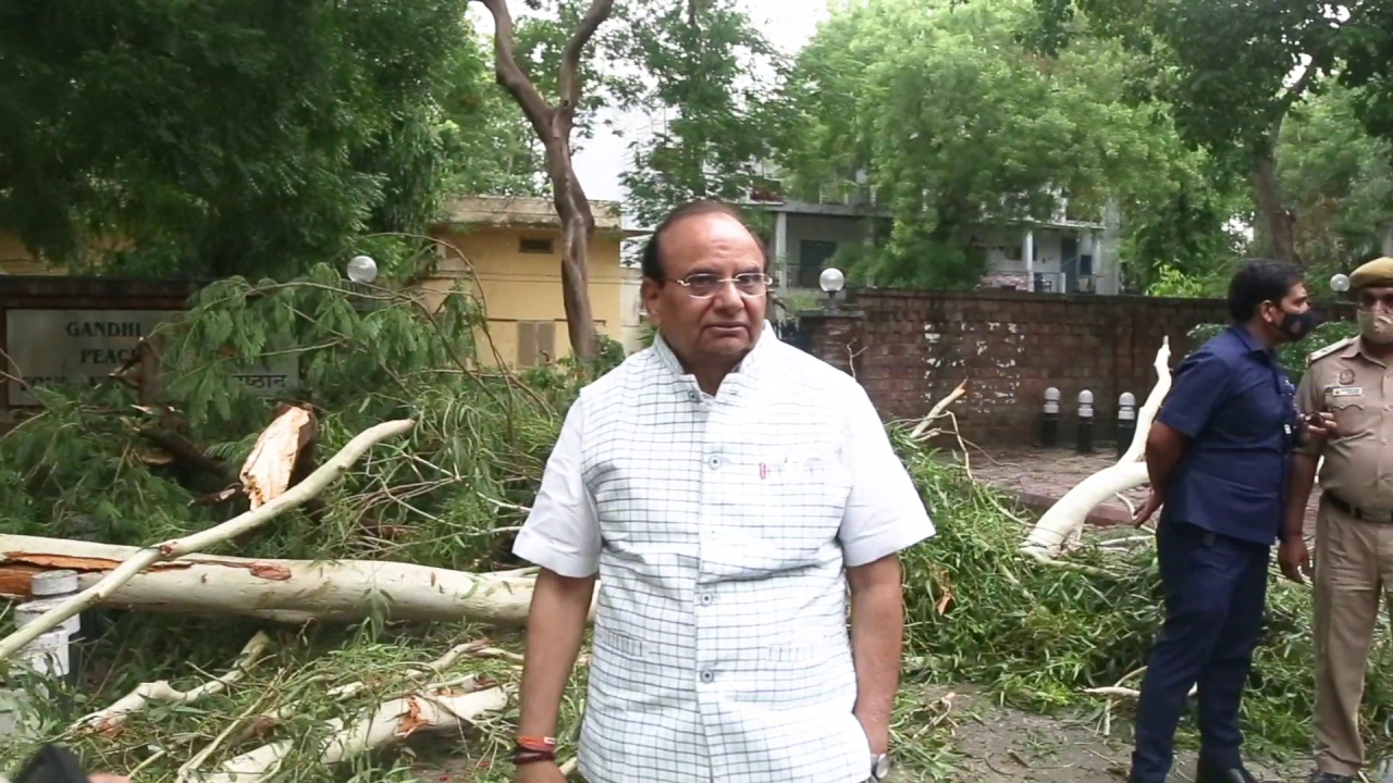 Honourable Lt. Governor Took Stock Of Destruction, Disruption And Disturbance Caused By Uprooting Of Trees Due To The…